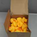 Lenwen 50 Pcs Waterproof No Hole Rubber Ducks Bath Toy with Sealed Plug Without Hole Bathtub Floating Bath Toy for Birthday Party Decoration Gift Swimming Pool (2.2 Inch)