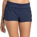 Roxy Women's Board Shorts –Tummy Control, 4-Way Stretch, Quick-Dry 2" Inseam Swim Shorts, UPF 50+ Beach Shorts S/CH/P