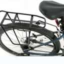 Bicycle Cargo Rack Rear Bike Rack,Bike Luggage Rack fits Most Mountain Bikes and Road Bikes,130 lbs(60KG) Capacity