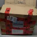 9x12 Washable Area Rug for Living Room, Extra Large Vintage Boho Rugs for Dining Room, Kids Room, Farmhouse, Durable Low Pile Non Slip Carpet for High Traffic Areas, Soft Blue