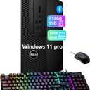 Dell Precision 3240 mini pc Core i7-10700 16GB RAM 512GB SSD| NVIDIA P1000, Keyboard Mouse, USB WiFi+BT, Windows 11 Pro 64 Multi-Language