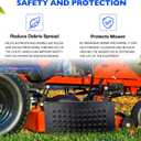 Mower Chute Blocker Fits Zero Turn Exmark, Gravely, Hustler,Kubota,Scag 52", 60", 72" Replaces ACS6000ULS Advanced Chute System 088-6003-00, Includes Discharge Shield