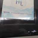 Hearth & Harbor Extra Deep Pocket Queen Sheets Sets - Fits Mattress 18-24 Inches Deep - Extra Deep Pocket Sheets - 6 Piece Queen Size - Black