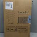 SpaceAid Wire Shelf Covers for Pantry Rack, 22" W x 12" D, White 4pcs