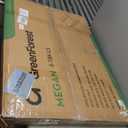 GreenForest No Assembly Folding Desk, 2-Tier Compact Computer Desk with Shelf, Space Saving Foldable Table for Home Office, Dorm or Apartment, Portable Collapsible Sturdy Laptop Desk, Black