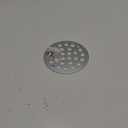 Round 4 Inch Screw-in Floor Drain Cover Replacement Shower Drainer Grate with Screws Chrome