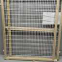Toddleroo by North States - Extra-Wide Wire Mesh Wooden Baby Gate: Pressure Mounted Baby Gate for Doorways - Adjustable 29.5 to 50 Inches Wide - 31 Inches Tall