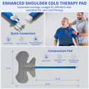 3.0 Cold Therapy Machine with Programmable Timer, Shoulder Ice Machine After Surgery,Cryotherapy Pain Relief System with Temp Display