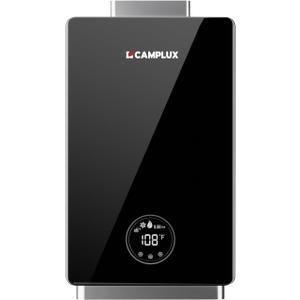 CAMPLUX Propane Tankless Water Heater, Instant Hot Water Heater, 3.18 GPM On Demand, Propane, Indoor, Black