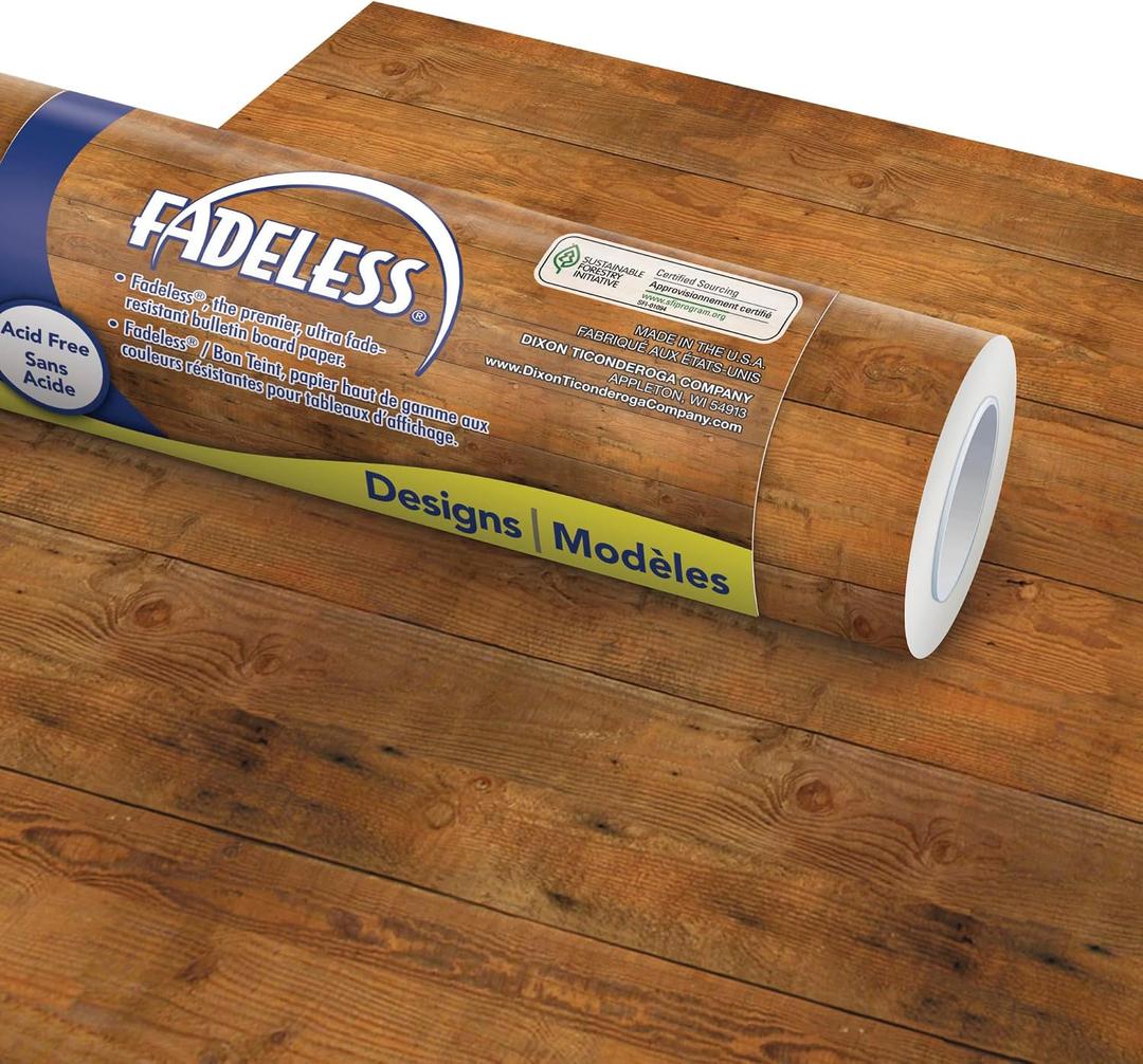 Fadeless Bulletin Board Paper, Fade-Resistant Paper for Classroom Décor