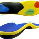 Heavy Duty Support Pain Relief Orthotics - 230+ lbs Plantar Fasciitis Insoles, Medium Arch Support Insoles Men Women, Flat Feet Orthotic Insert, Work Boot Shoe Insoles -Shock Absorption Every Step(XS)