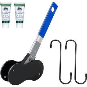 Brake Tools, Brake Caliper Tool, 4 in 1 Universal Disc Brake Caliper Compression Tool, Caliper Piston Compressor Tool with 2 Brake Caliper Hooks, Brake Caliper Press for Car Brake Repair Installation