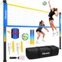 20FT Volleyball Net Set, Outdoor Volleyball Net for Backyard & Beach