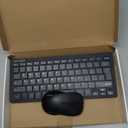 TECKNET Wireless Keyboard and Mouse Combo, Mini Cordless Computer Keyboard and Mouse Set 2.4GHz, Silent Adjustable 1600 DPI, Quiet Click, Lag-Free for Computer, Laptop, PC, Windows, Mac, Chrome OS