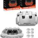 TOVASTY 2PC Set Brake Caliper Left & Right Front Side Set Compatible With 2013-2019 Cadillac XTS,2008-2020 Escalade,2009-2014 Savana,Avalanche,Silverado,Sierra,Express,Suburban