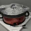 Crock-Pot 6-Quart Cook & Carry Oval Manual Portable Slow Cooker, Red - SCCPVL600-R