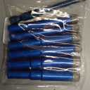 9 Piece Dry Diamond Drill Bits Set, Tile Drill Bits for Glass, Granite, Ceramic, Tile, Quartz Stone, Sizes 1/4" 5/16" 3/8" 1/2", Built-in Solid Cooling Wax, Fast Dry Drilling, Round Shank