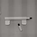 Toilet Seat Hinge Kit for Elongated Toilet Seat Compatible with Kohler 1150464-0, Slow and Quiet Close Design, White
