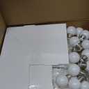 4FT Marquee Light Up Numbers  Cool White Light Up Number 6 with Fixed Water Bag, Party Decoration Large Marquee Lights Up Numbers can Be Used for Wedding Decoration, Birthday Party Deco