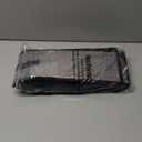 Onlyeasy Under Bed Shoe Storage Organizer with Sturdy Handles and Clear Window 1 Pack Fits 12 Pairs, Premium Foldable Underbed Shoes Container Box for Closet, Breathable, Linen-like Black, MXAUBSB1P