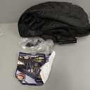 URPOWER XL Backseat Extender for Dogs - Hard Bottom Dog Car Seat Cover for Back Seat, Dog Car Hammock Dogs Travel Bed for Full Size Crew Cab Truck, Pet Rear Seat Protector for F150/ RAM1500/ Silverado (All Black)