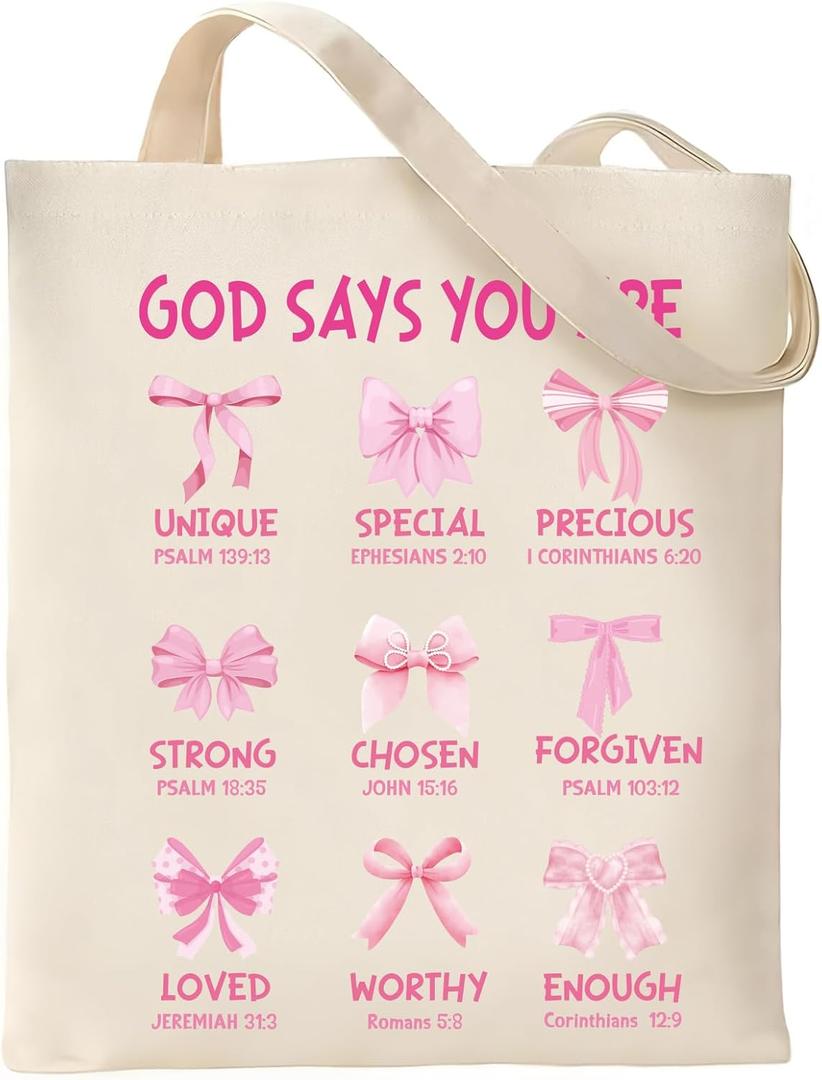 Canvas Tote Bag Gift - Funny Reusable Cloth Bags Vintage Totes Gifts for Women Shopping Grocery Lover Books Reader