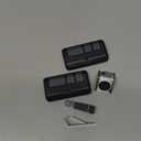 2 Replacement Garage Door Opener Remote, Compatible with Liftmaster Chamberlain Sears Craftsman Garage Door Opener Remote, Extra Battery, 1993 to Present