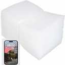 6''x10'' Bubble Pouch Bags, 47Pcs Clear Bubble Pouches Wrap for Shipping, Double Walled Cushioning Bags for Cushioning, Packing, Moving and Storage Fragile China Dishes Electronic Item