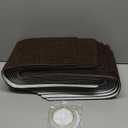 Stair Treads for Wooden Steps Indoor, 15 Pack 8" X 30" Non Slip Carpet Stair Treads with Reusable Adhesive for Kids Elders and Dogs, Surface Polyester TPR Backing Stair Rugs, Brown