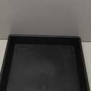 Square Plant Saucer 14 Inch 2 Pack 8 12 14 16 18 20 Plant Trays for Pots Heavy Duty Plastic Plant Saucers for Indoors Outdoors, Flower Pot Plant Drip, Extra Lager No Holes Plant Tray (Black)