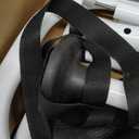 Zelvia Bed Rails for Elderly Adults Safety with Motion Light & Storage Pouch - Retractable & Foldable Bed Handrails Assist Bedrails for Seniors, Surgery Patients & Handicap-White&Orange