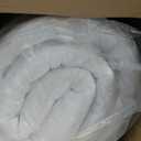 OLANLY Dual-Layer 4 Inch Queen Size Memory Foam Mattress Topper for Back Pain, 2 Inch Cooling Pillow Top Mattress Pad Cover and 2 Inch Gel Memory Foam Topper, Deep Elastic Pocket, White