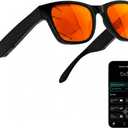 AI Smart Glasses with ChatGPT  Bluetooth, Real-Time Translation, Music & Hands-Free Calls, Photochromic Lenses, UV & Blue Light Protection for Men & Women
