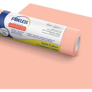 Fadeless Schoolgirl Style Bulletin Board Paper, Coral Sugar, 47.25" x 12', 1 Roll