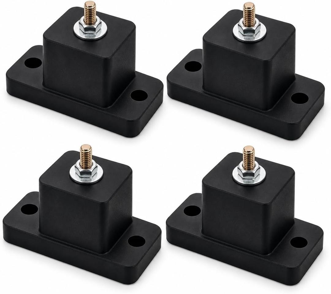 Senville Rubber Pads for Mounting Mini Split AC Condenser Anti-Vibration Shock Absorbing
