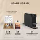 Nespresso Vertuo Up Coffee & Espresso Maker by De'Longhi, Grey
Graphite color coffee machine with 3 second start, 47 oz. multi-position water tank, iced coffee mode and app customization.