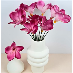 Birthday Gifts for Women 8pcs Flowers PU Real Touch Flowers Women's Gifts for Christmas Artificial Flowers for DIY Birthday Gifts Wedding Gifts Home Decor Table Centerpiece (104)