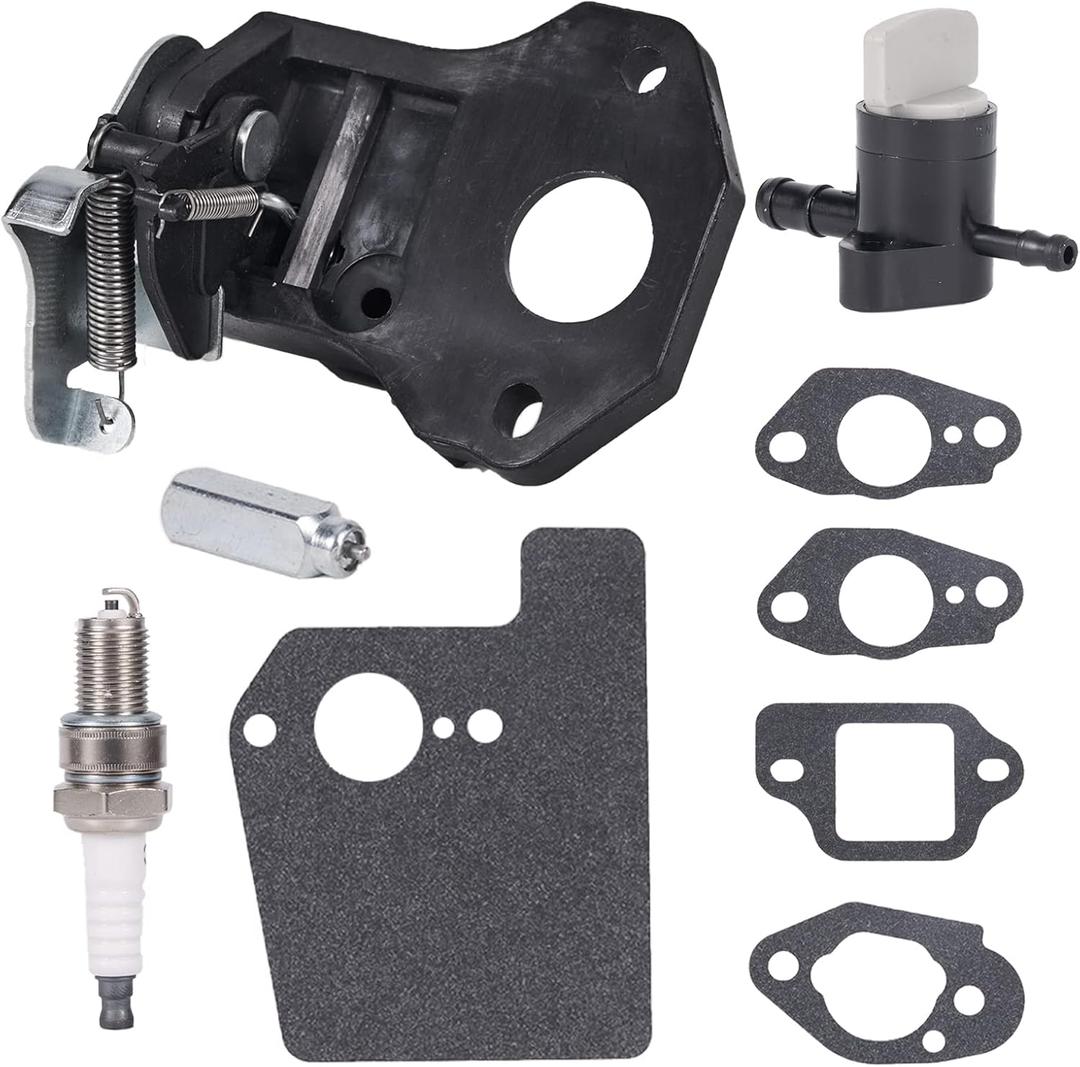 16620-Z8D-305 Thermo Wax Assembly & 16600-Z8B-900 Choke Control for Honda GCV160 GCV160A0 GCV160LA0 GCV160LA1 GCV190 HRX217 HRR216 Lawn Mower Engine Parts with 16950-Z0Y-003 Fuel Shut-Off Valve