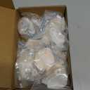 Chibery 10 Pack Gold Cabinet Knobs, 1-15/32 Inch (37.2mm) Drawer Pulls, Solid Round Single Hole Handles, Sunflower Modern Brass Door Knobs for Kitchen Cupboard, Dresser, Chest of Drawers, Zinc Alloy