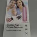 Electric Foot Callus Remover,MOWLIE Electric Foot Care Tools with Speed Controller and 60pcs Replacement Sandpaper Disk for Men Women Dead Dry Crack Skin Calluses (Blue)