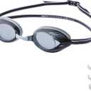 Amazon Basics Unisex Swim Goggles (Silver)