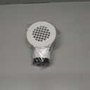 Low Profile Shower Drain, 1.5 Side Outlet Drain Assembly,Perforated Strainer, for 1.5" or 2" Shower Drain, Replacement Base PVC Side Outlet Drain