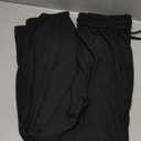 PRETTYGARDEN Womens Summer Outfit Wide Leg Pants Spring Lounge (Black,Large)