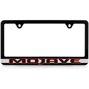Jeep Mojave UV Printed Black Plastic License Plate Frame