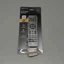 GE 4-Device Universal Remote Control, Designer Series, Brushed Nickel/Silver, 33709