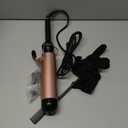 Large Curling Iron 2 Inch, Ceramic Long Barrel Hair Curling Wand, Hair Styling Tool, Dual Voltage, LCD Display, Black