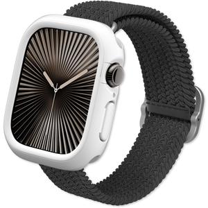 RHINOSHIELD Bumper Case Compatible with Apple Watch Series 11 / 10 [42mm] | Slim Protective Cover - Lightweight, Shock Absorbent, Non-Slip - Classic White