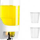 ZOBONETI 30.5OZ Automatic Mouthwash Dispenser for Bathroom, Wall Mounted Mouth Wash Dispensers, Hanging Mouthwash Holder for Adults/Kids