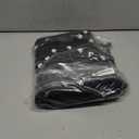 LIVEBOX Black Outdoor Entryway Rug, Washable Boho Porch Rug Cotton Front Door Mat, Moroccan Woven Area Rugs Throw Carpet for Layered Front Door (2.3' x 3.6')