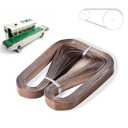 KitchenRaku 50pcs Band Sealer Belts for FR-770 Continuous Band Sealer,PTFE Teflon Tape for Automatic Horizontal Sealing Machine (770mm x 15mm x 0.2mm)
